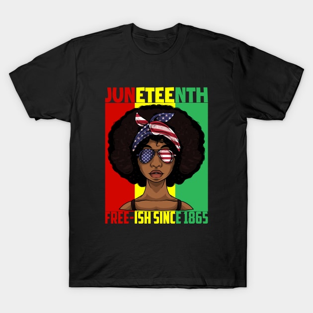 Juneteenth Holiday Celebration T-Shirt by screamingfool